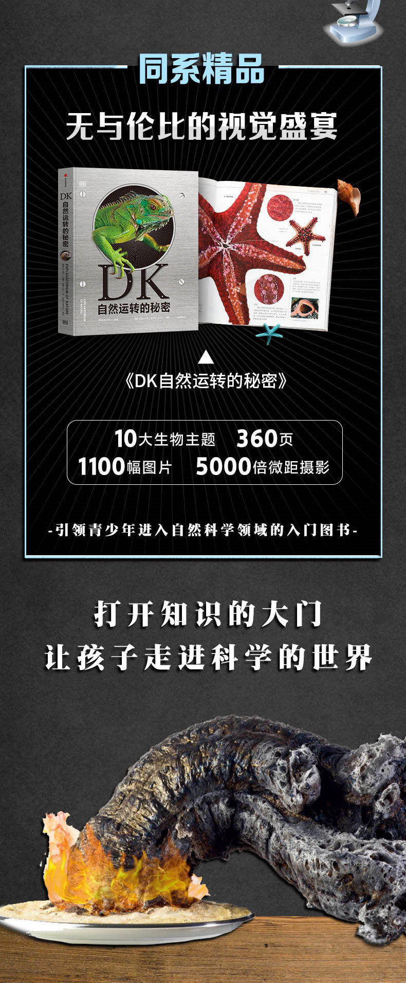 DK自然+科学+历史运转的秘密（全3册）》引领青少年走进自然科学之门，一本内容超丰富的自然大百科